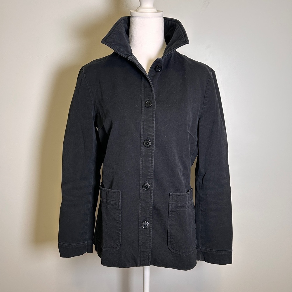 2 for $14 GAP Jacket Blazer Women's Size 4 Black Button Front Business Casual